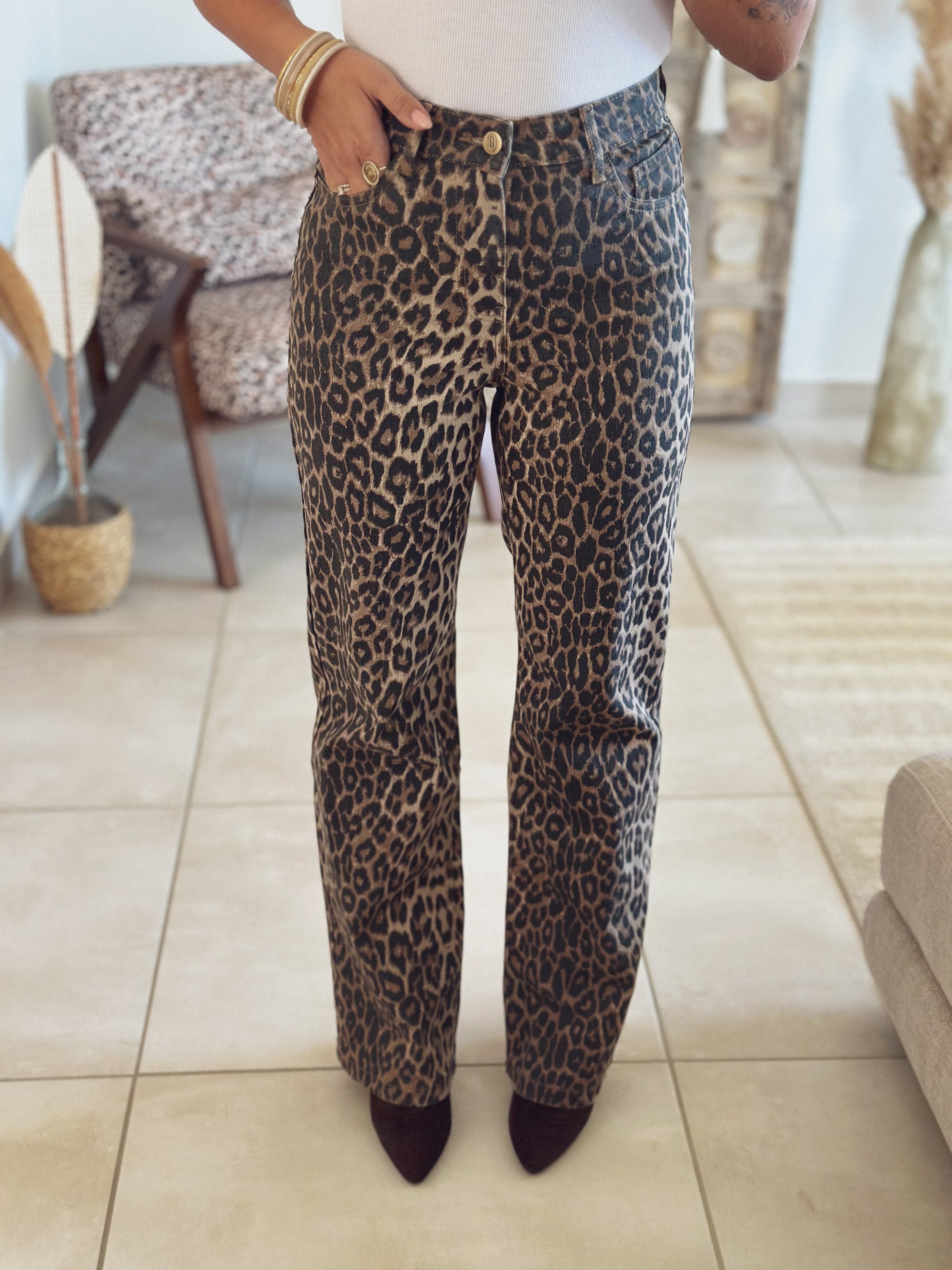 Jean Sienna – Léopard chocolat