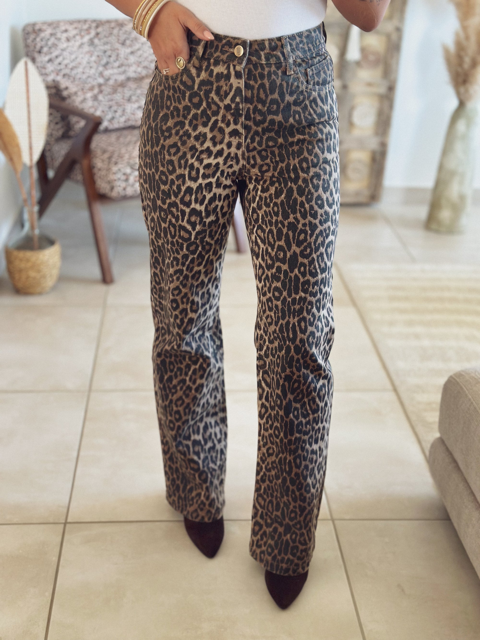 Jean Sienna – Léopard chocolat