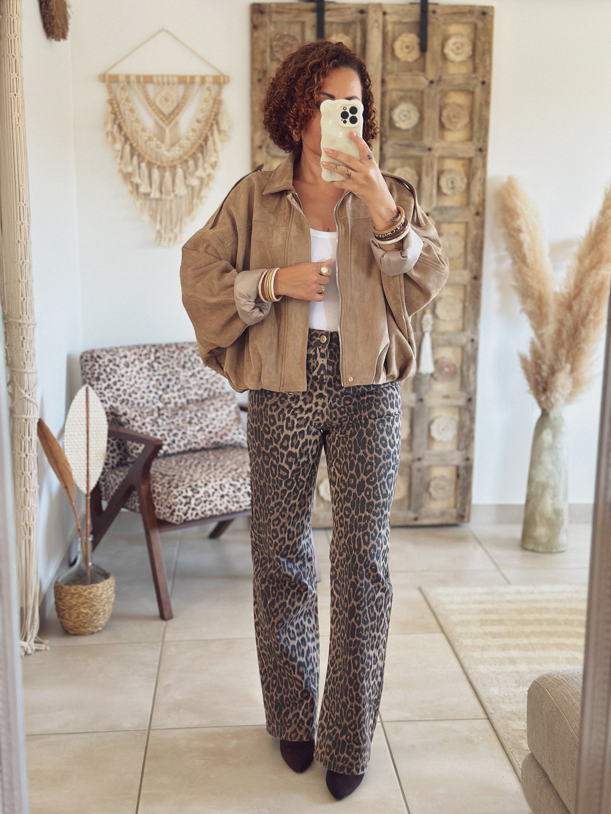 Jean Sienna – Léopard chocolat