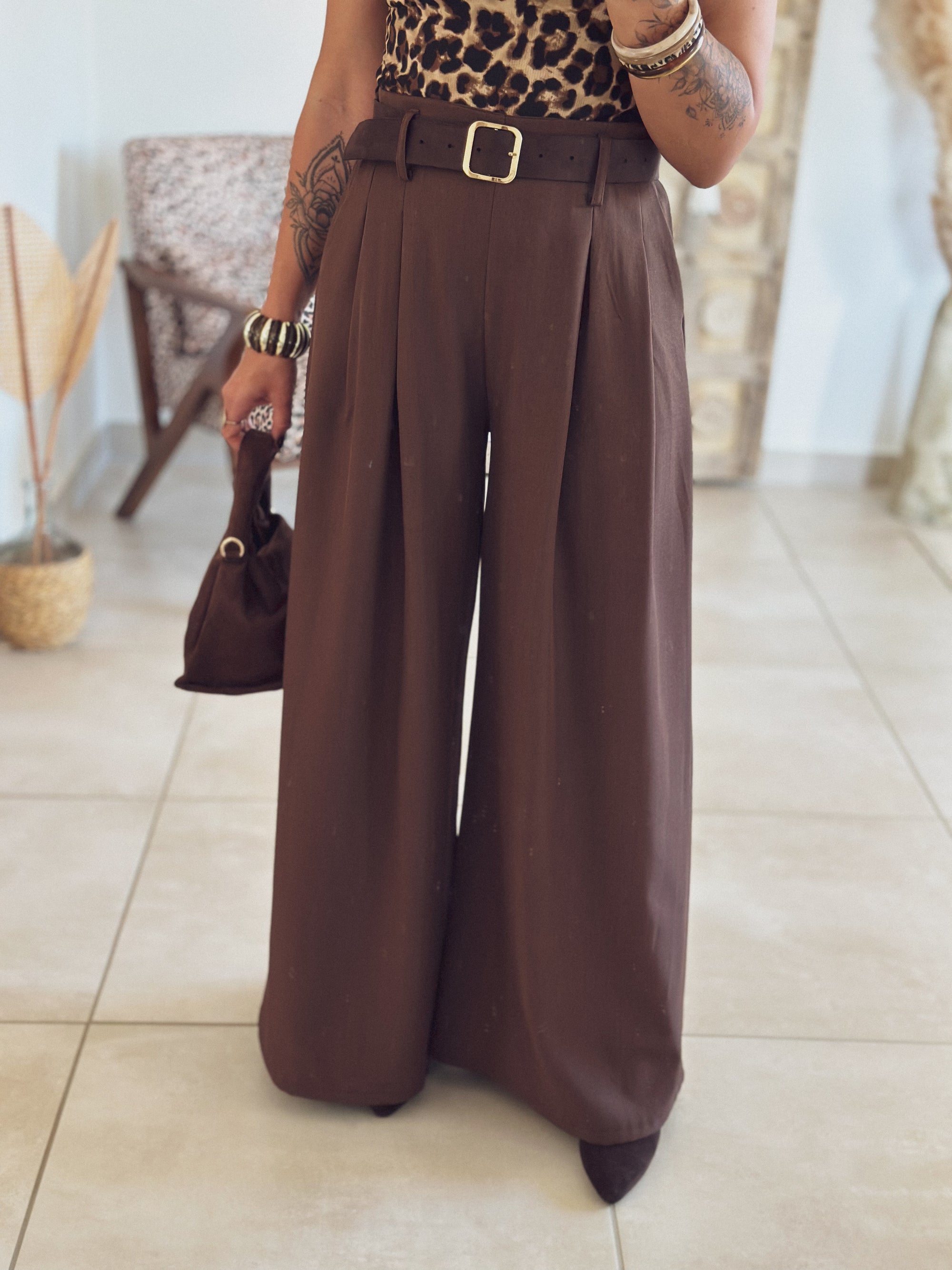 Pantalon Naïla – Palazzo Chocolat
