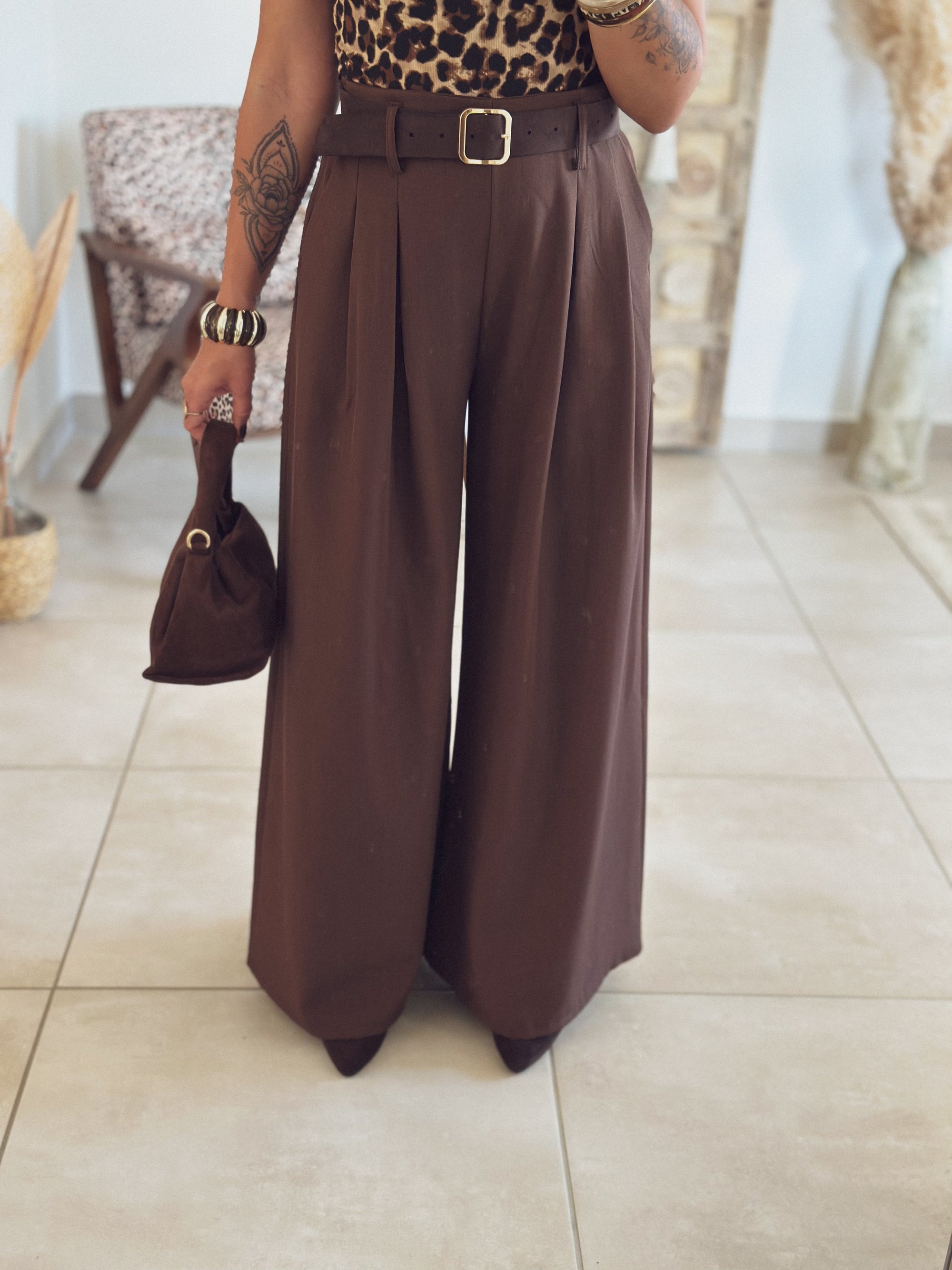 Pantalon Naïla – Palazzo Chocolat