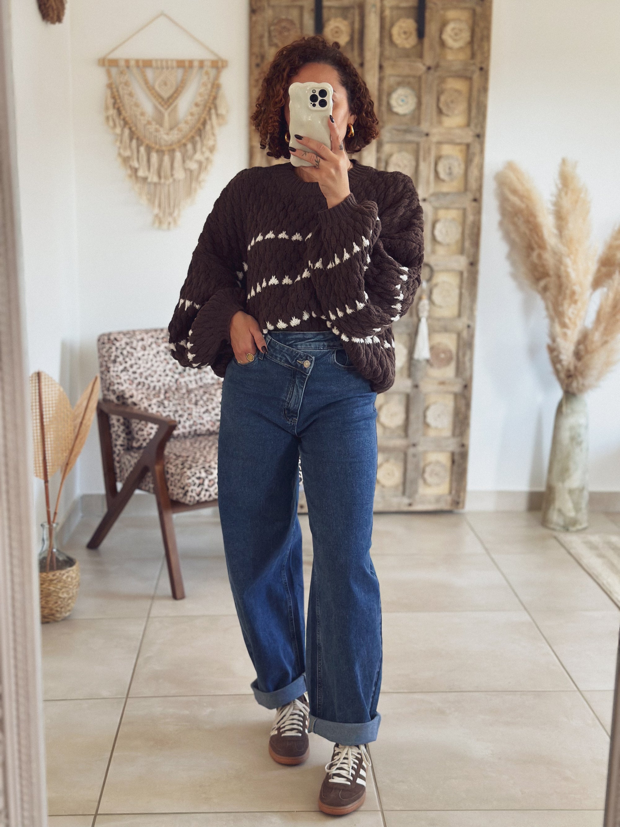 Pull Aléna – Maille Chocolat