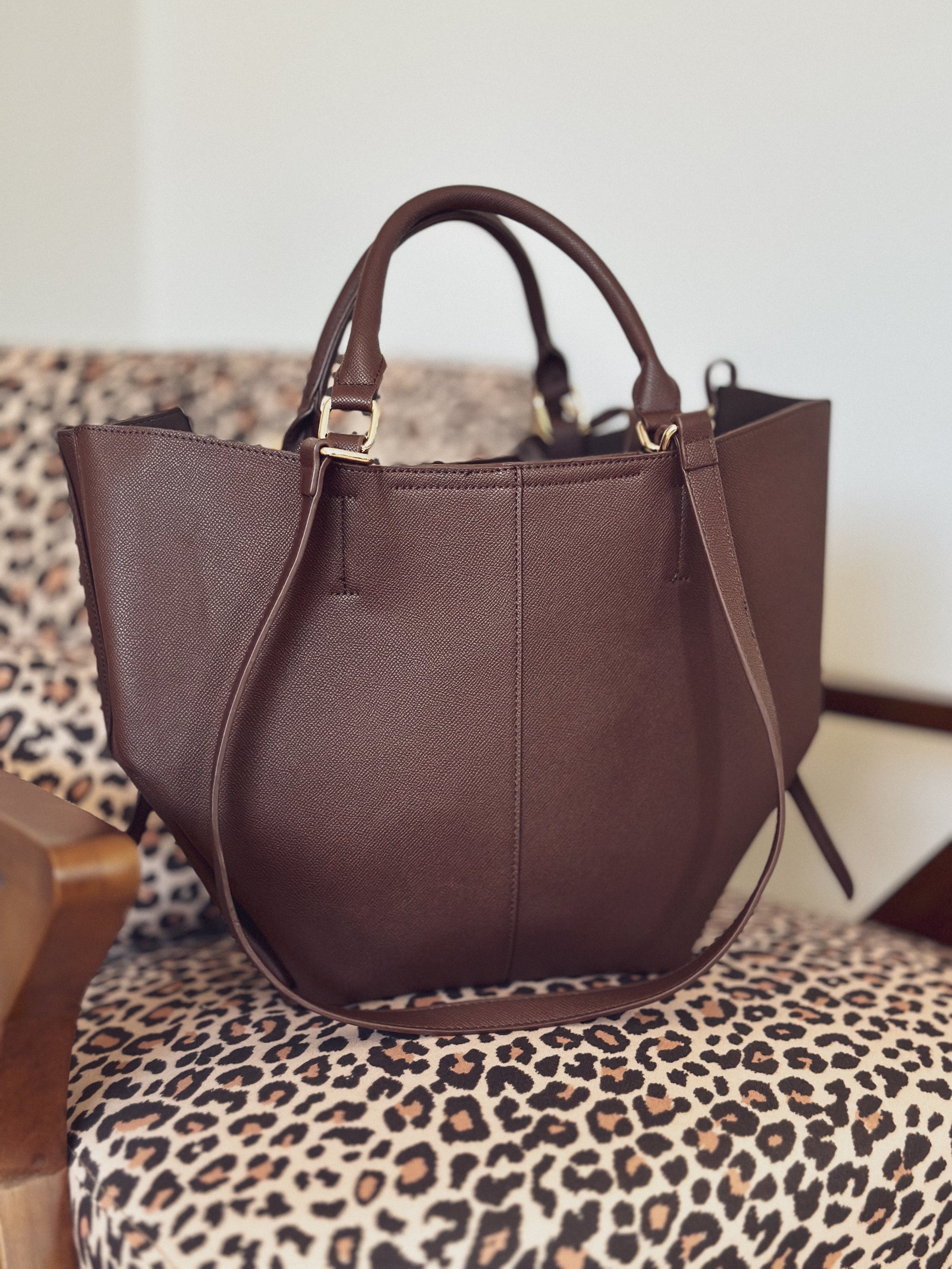 Sac Livia - Cabas Chocolat