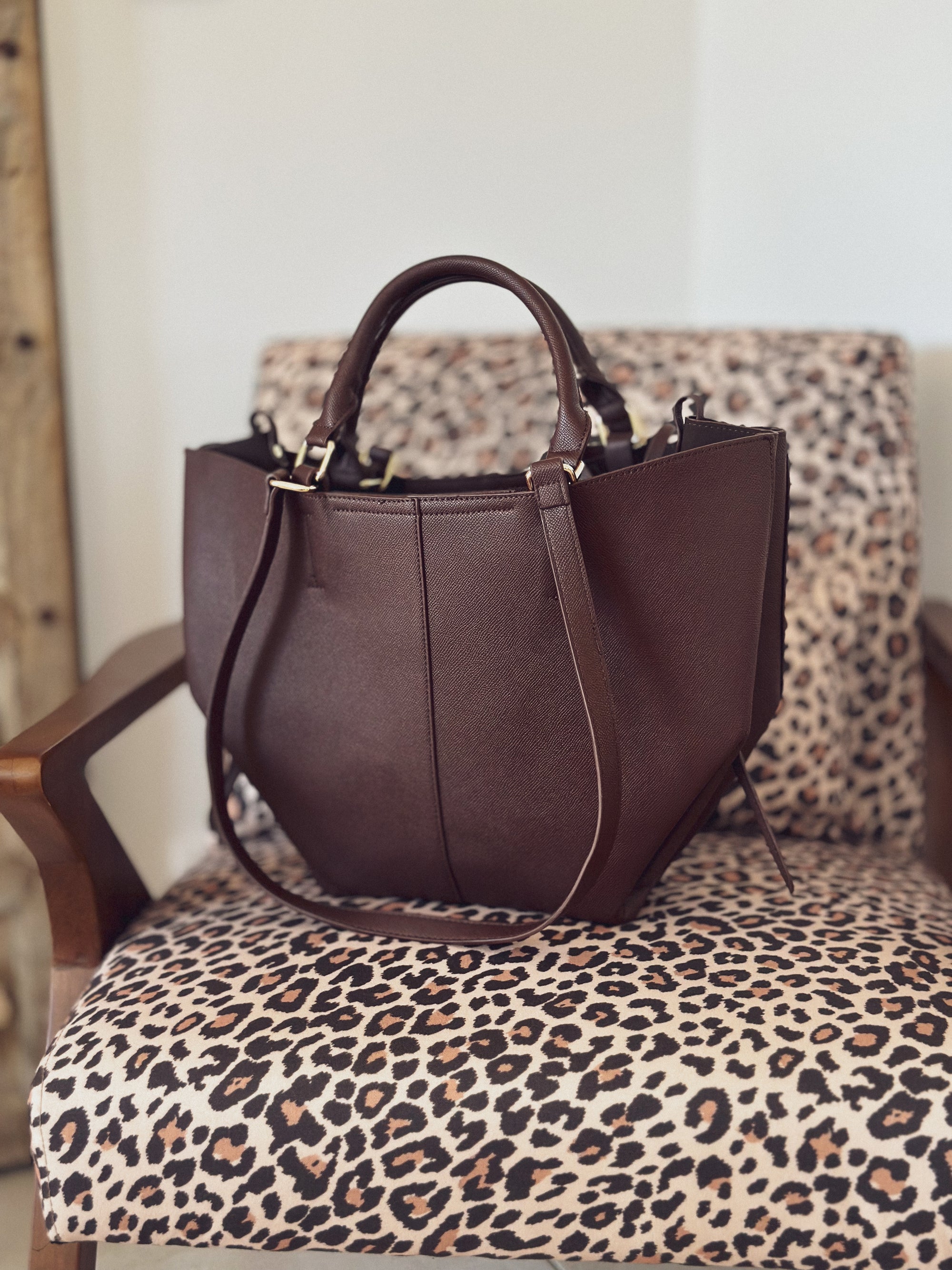 Sac Livia - Cabas Chocolat