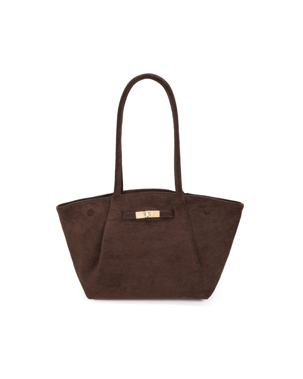 Sac cabas Mirella - Suédine marron