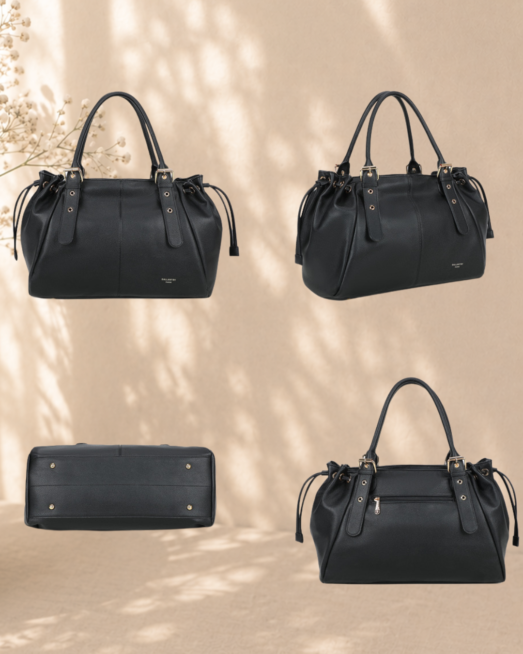 Sac cabas Alma - Noir (Bientôt dispo en précommande)