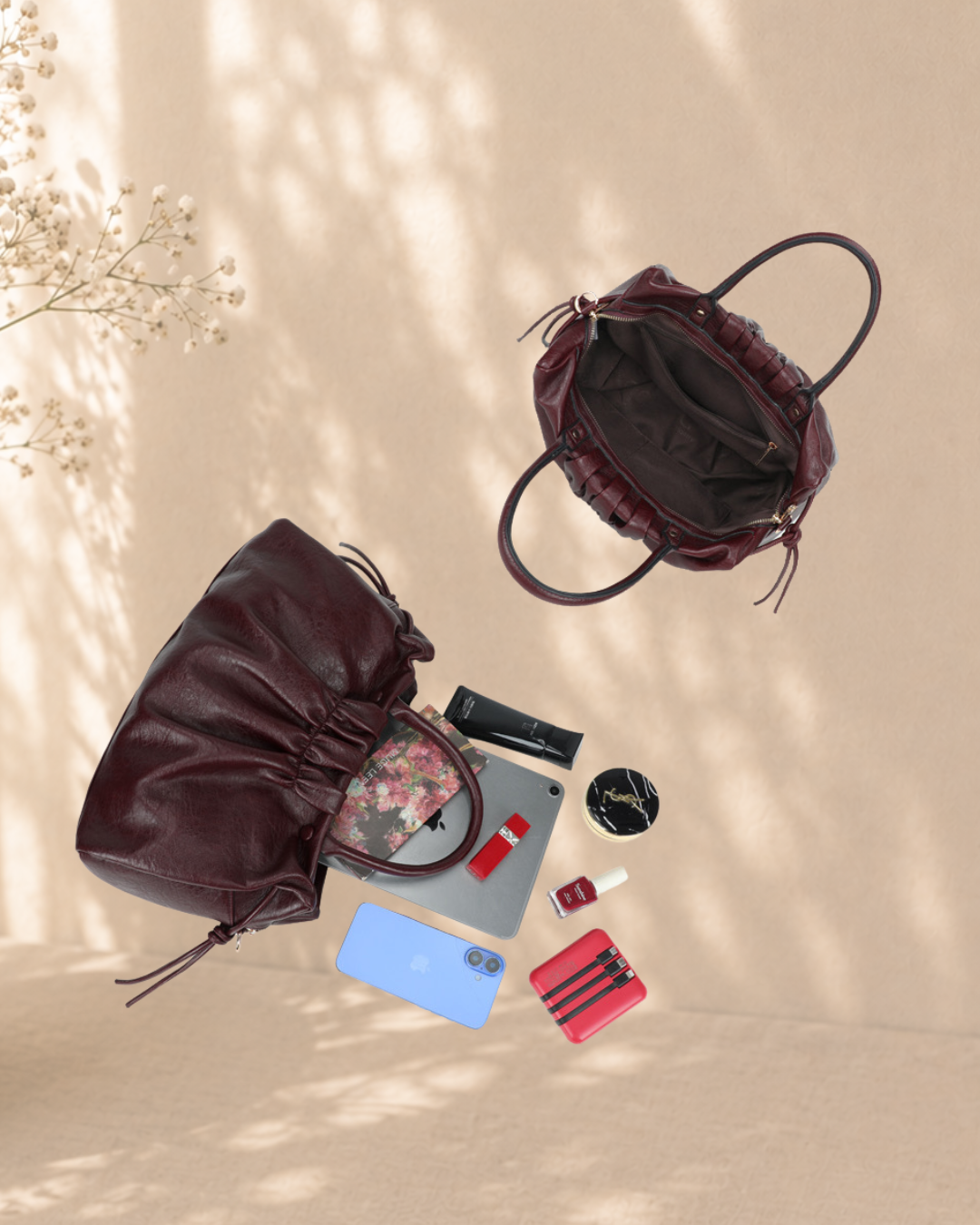 Lou Bag - Bordeaux