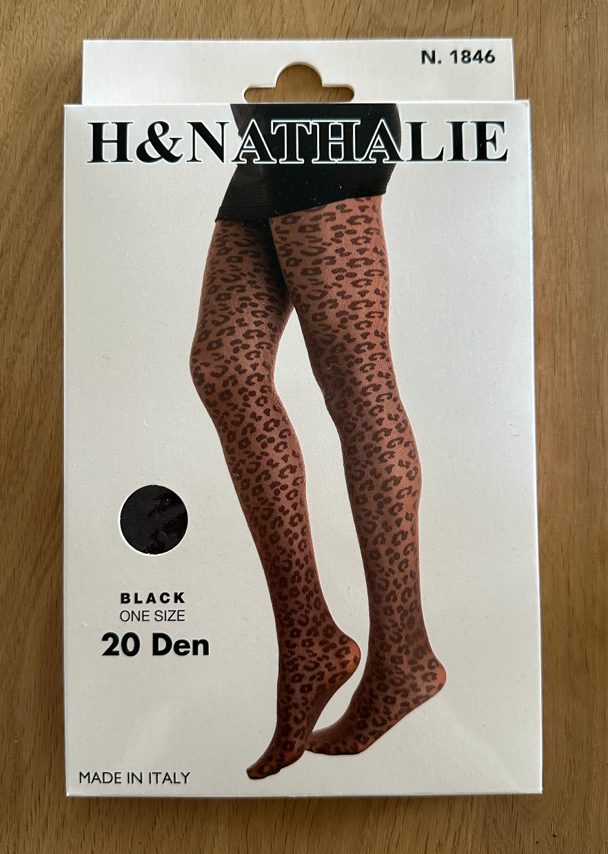 Collants Cora - Léopard marron