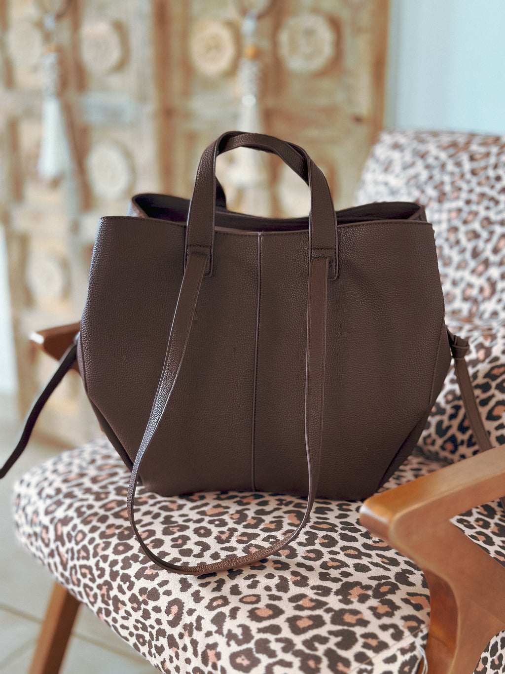 Lola Tote Bag - Chocolate