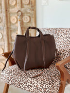Lola Tote Bag - Chocolate