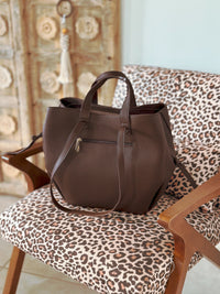 Lola Tote Bag - Chocolate