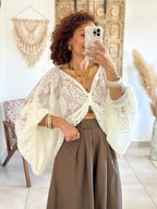 Blouse Bohemia - Dentelle écru