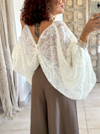 Blouse Bohemia - Dentelle écru