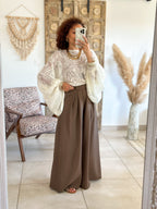 Blouse Bohemia - Dentelle écru