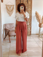Blouse Manolia - Dentelle blanche