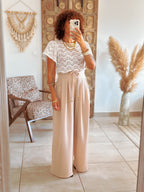 Blouse Naomé - Dentelle blanche