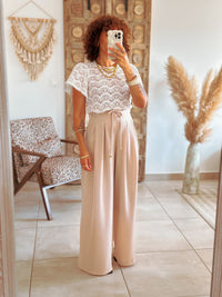 Naomé Blouse - White Lace