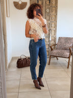 Blouse Jody – Dentelle écrue