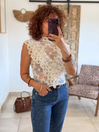 Blouse Jody – Dentelle écrue