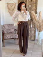 Blouse Cataleya - Dentelle crème