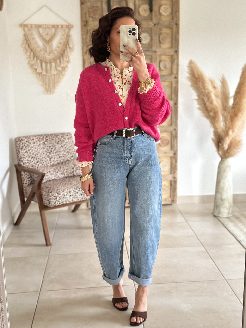 Blouse Fleurine - Gaze de coton fleurie