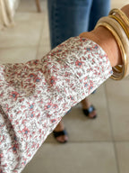 Blouse Libertie - Fleurie col victorien