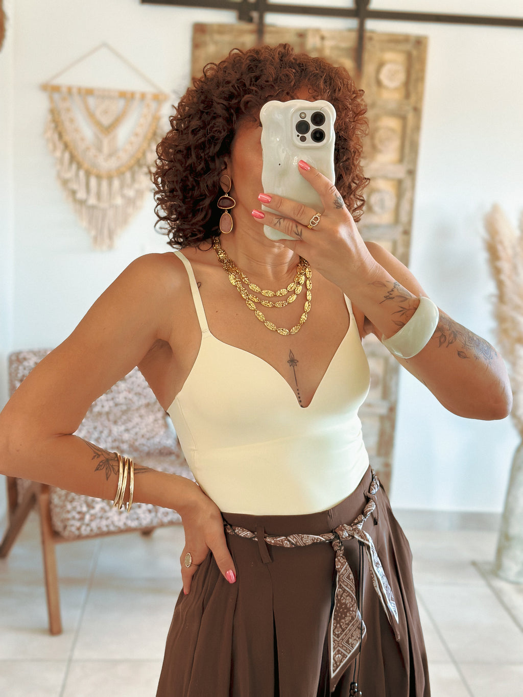 Body Joa - Sculptant jaune clair