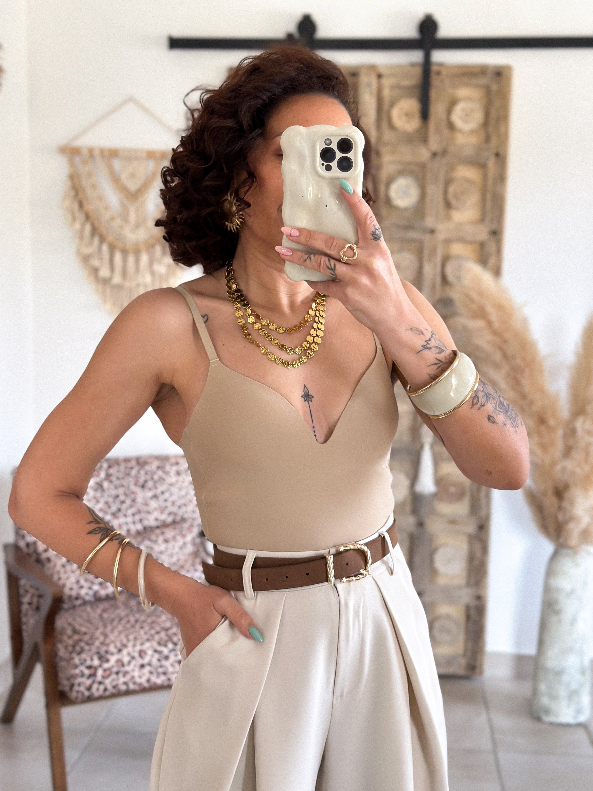 Body Joa - Sculptant beige