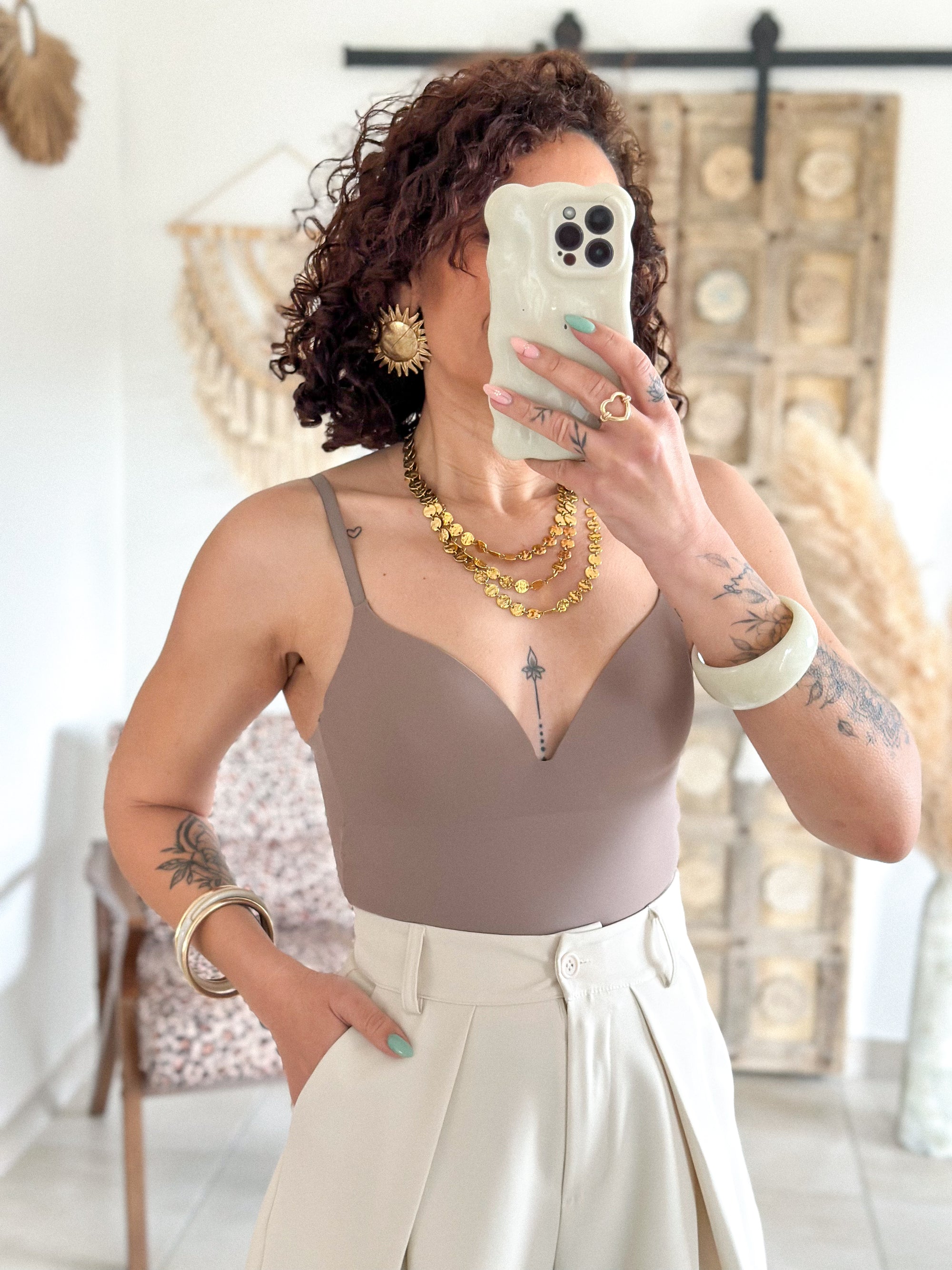 Body Joa - Sculptant taupe
