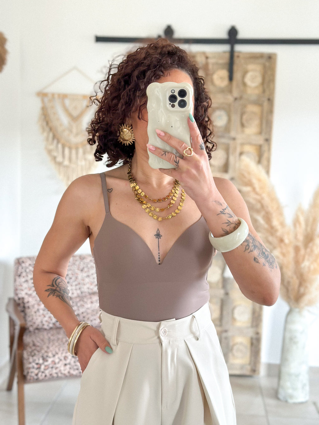 Body Joa - Sculptant taupe