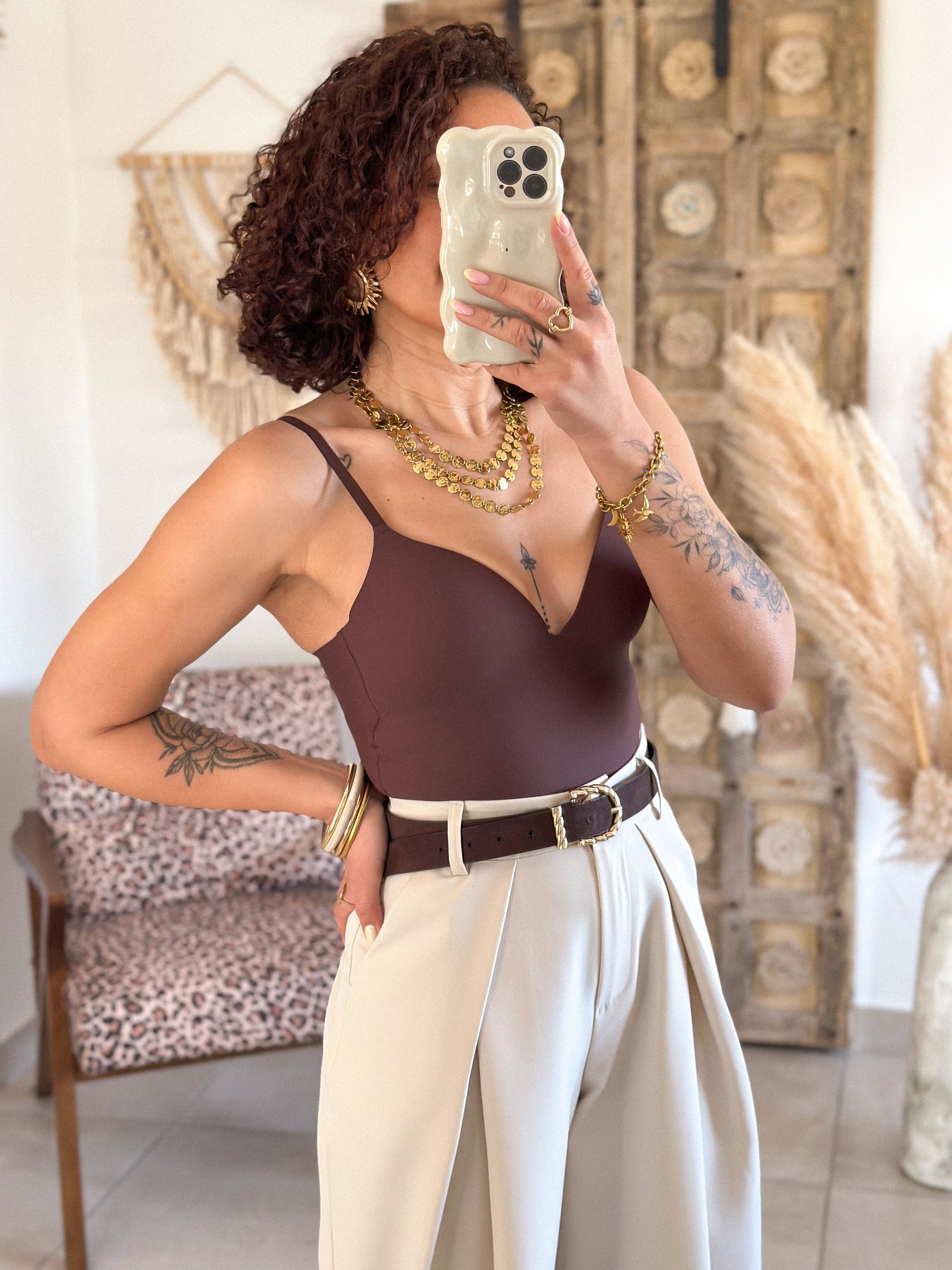 Body Joa - Sculptant marron