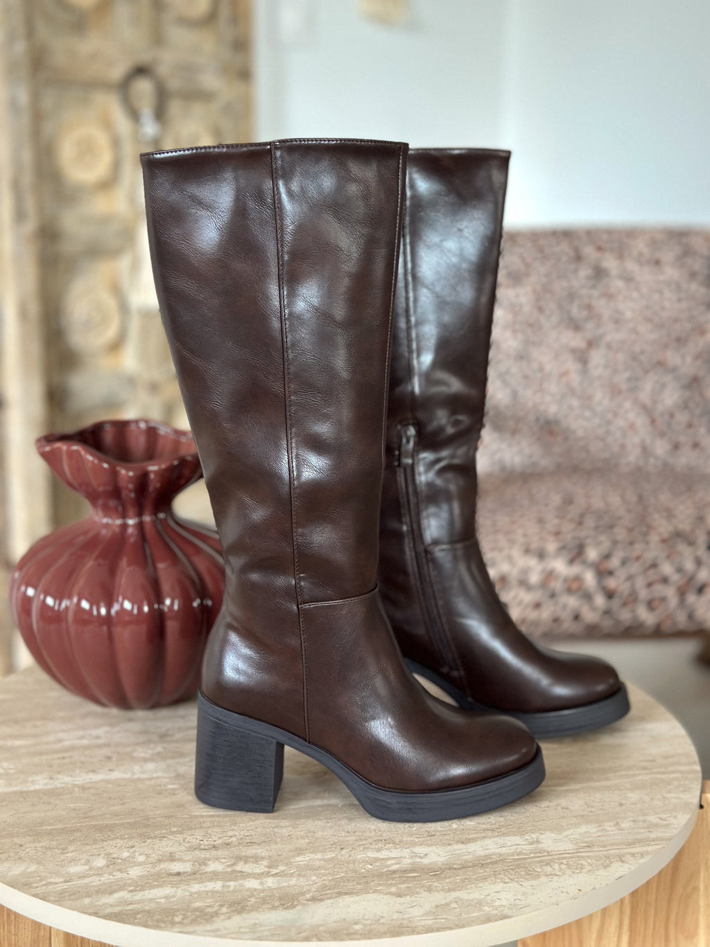 Bottes Sanae - Marron
