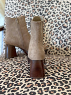 Bottines Nour - Suédine taupe