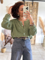 Cardigan Louisa - Olive