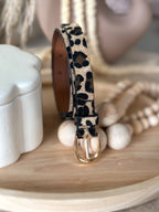 Ceinture Ambre - Léopard