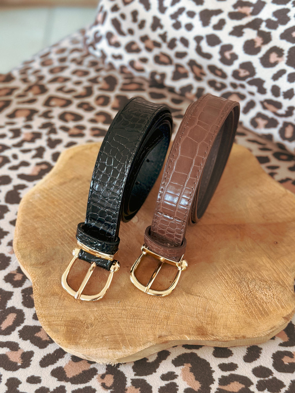 Ceinture Pio - Croco