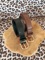 Ceinture Pio - Croco