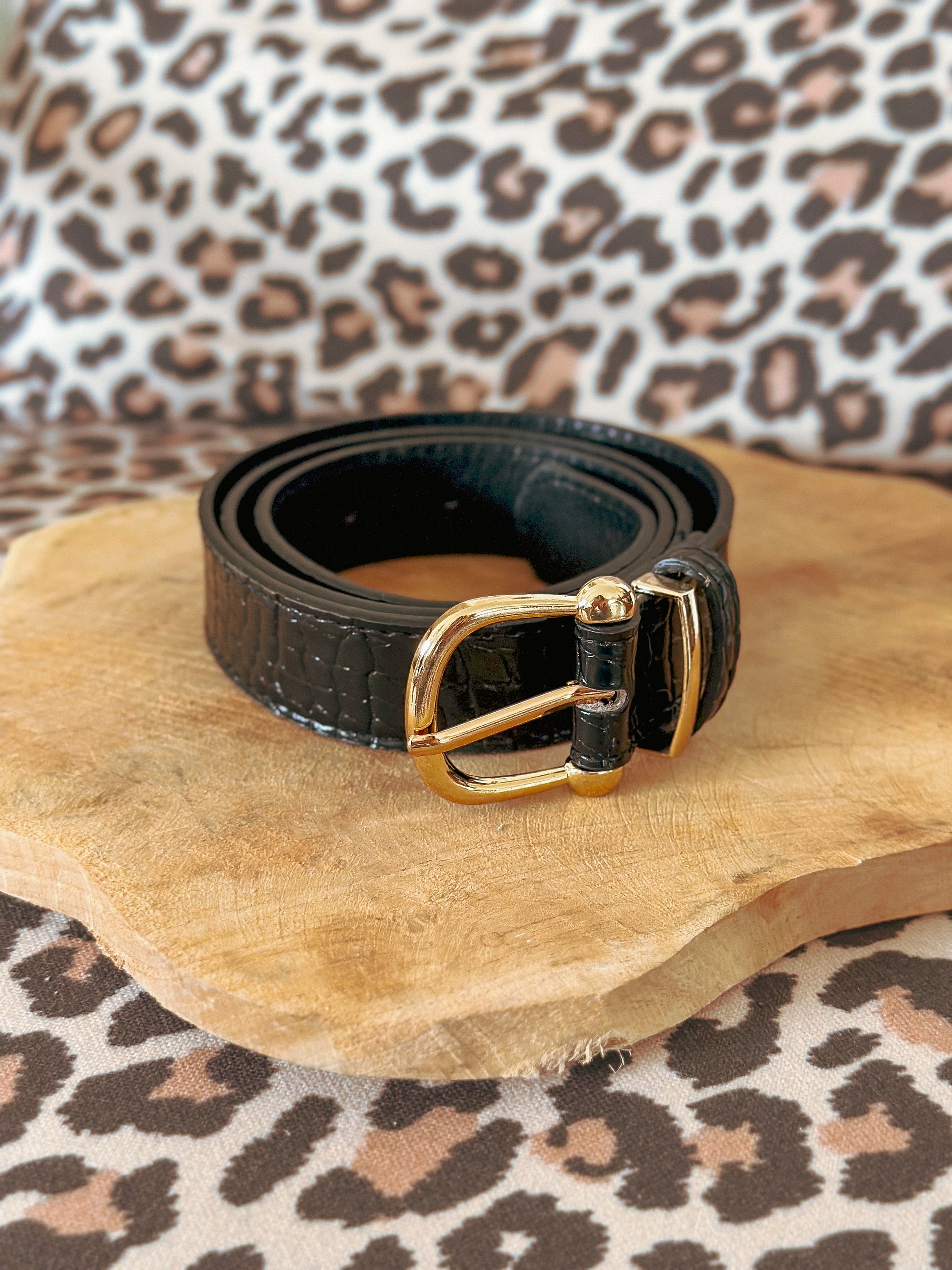 Ceinture Pio - Croco