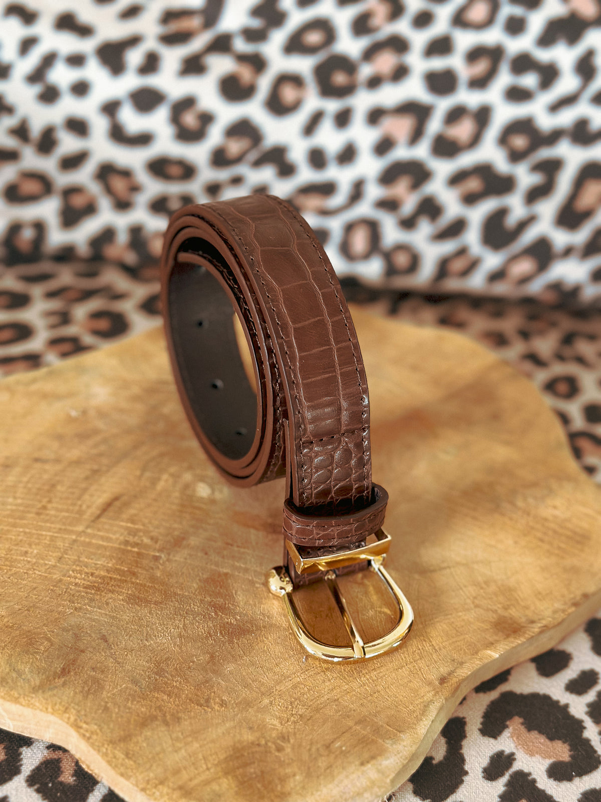 Ceinture Pio - Croco