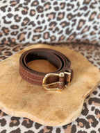 Ceinture Pio - Croco
