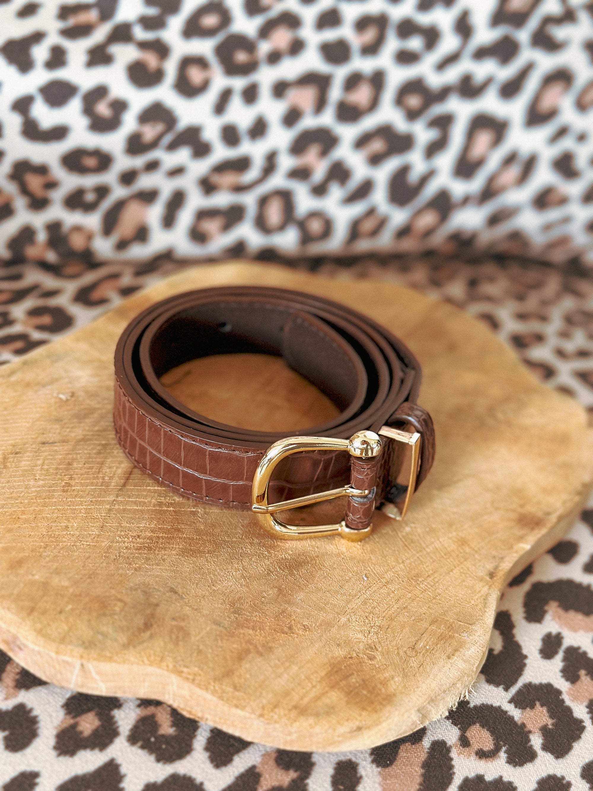 Ceinture Pio - Croco