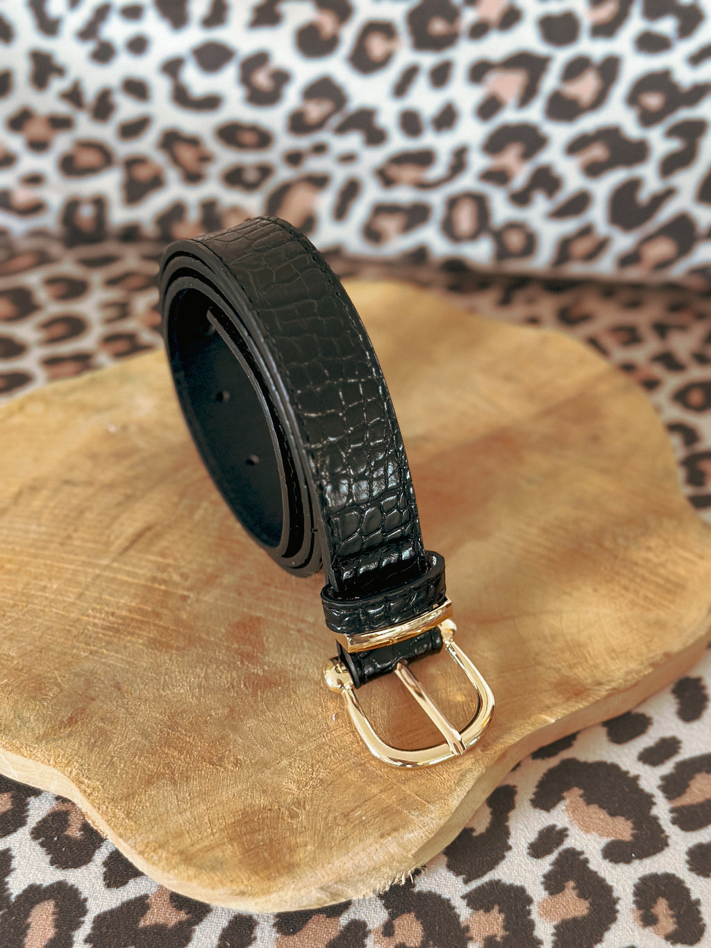 Ceinture Pio - Croco