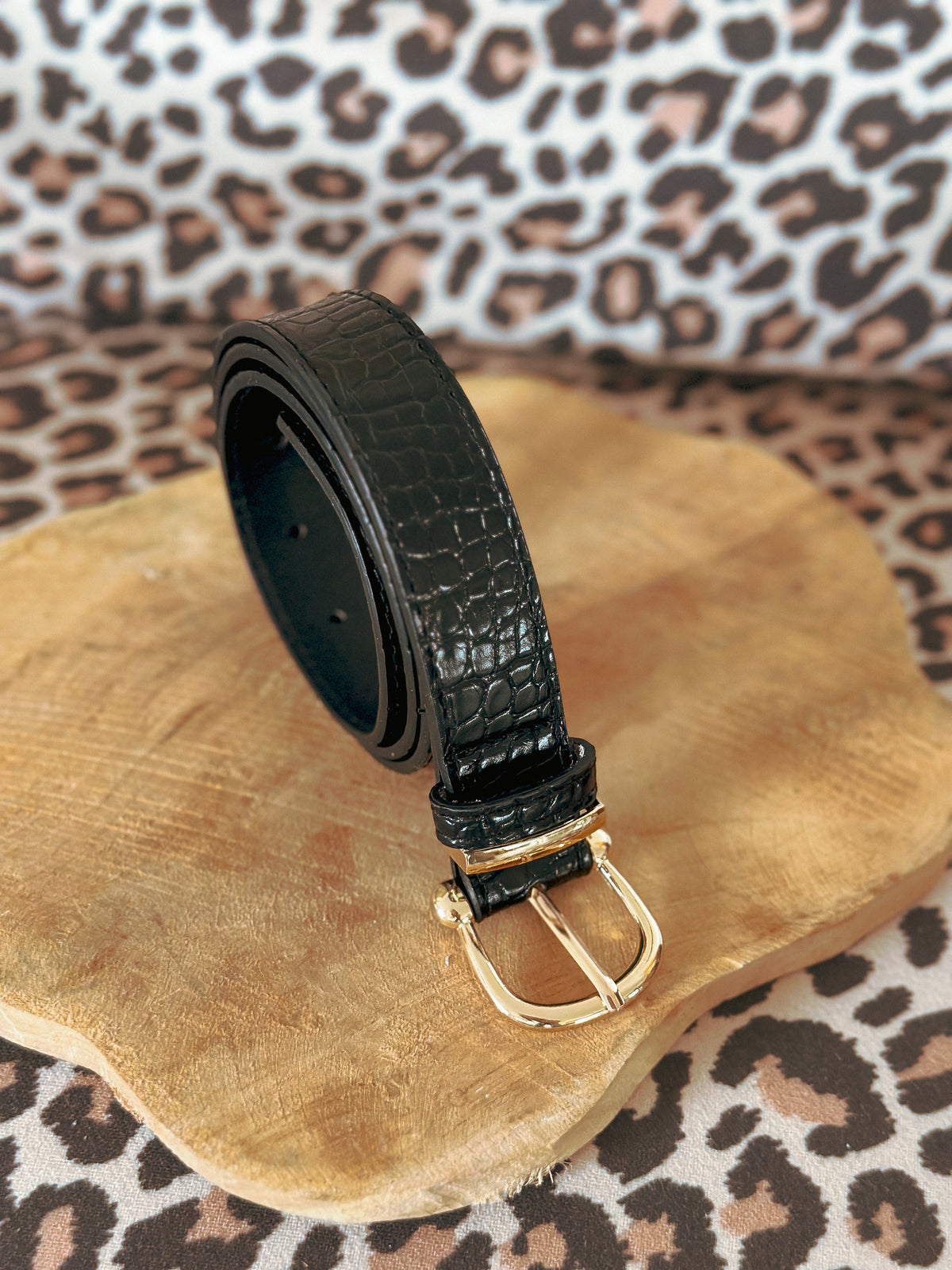 Ceinture Pio - Croco