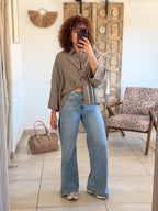 Chemise Flavie – Carreaux marron