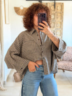 Chemise Flavie – Carreaux marron