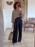 Chemise Flavie – Carreaux marron