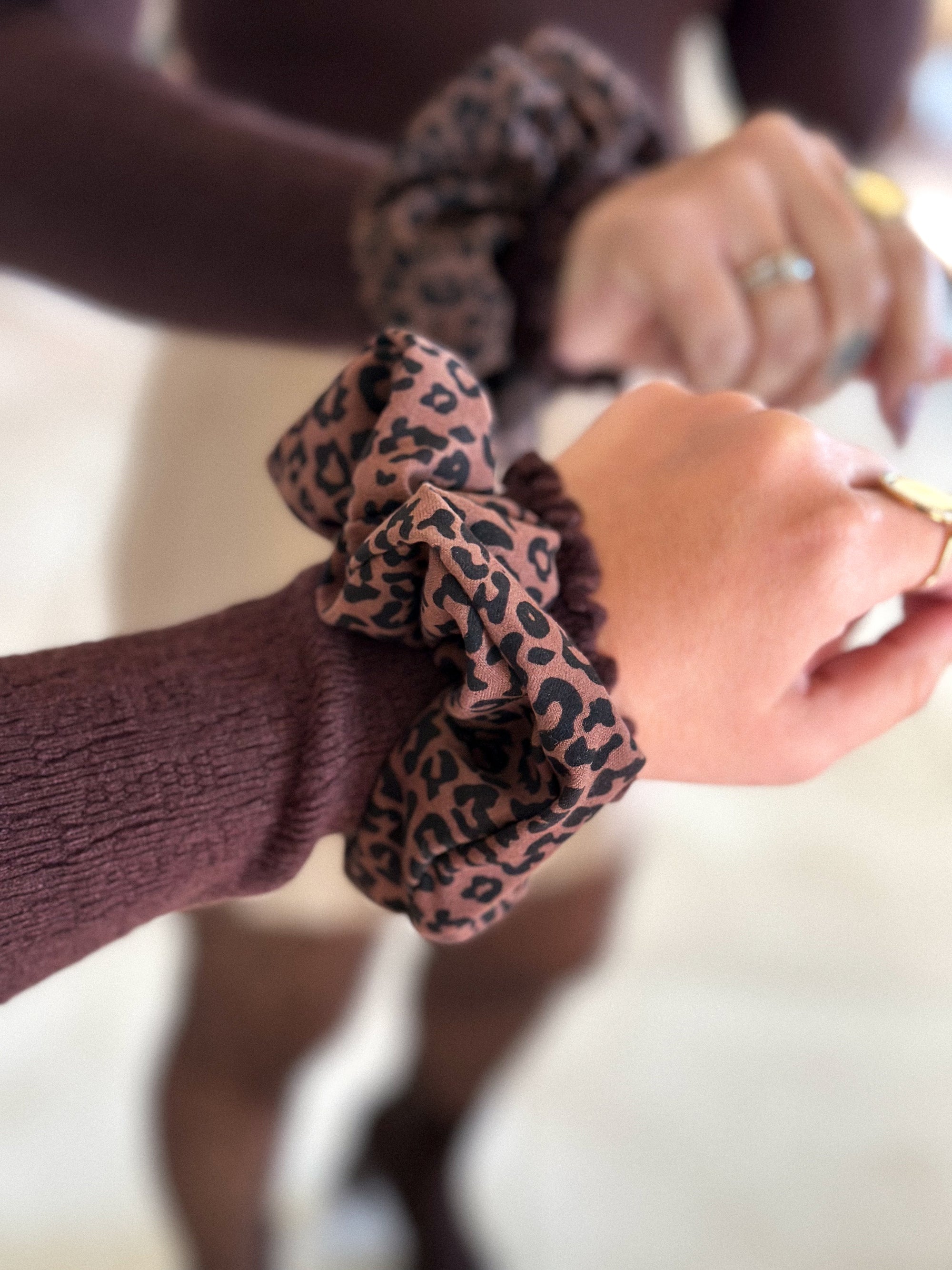 Chouchou Nola - Léopard marron