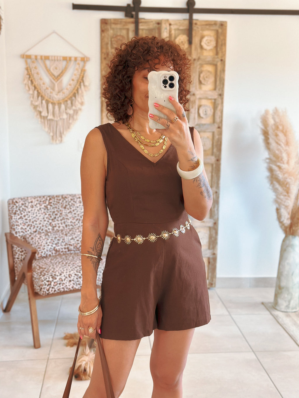 Combishort Chelah - Marron