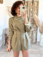 Combishort Angèle - Vert Olive