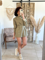 Combishort Angèle - Vert Olive